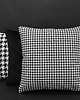 poduszki, poszewki - różne Komplet 3 poduszek Welur 2x PEPITKA 45x45cm 3