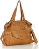 torby na ramię Shopper bag torebka skórzana A4 do pracy - MARCO MAZZINI brąz camel 3
