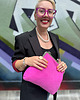 torby na ramię Torebka kopertówka pink 2