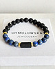 biżuteria męska Bransoletka męska Sodalit  i Turmalin 2