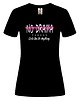 t-shirt damskie Koszulka damska czarna No Drama 1