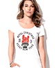 t-shirt damskie Koszulka  z nadrukiem Metal Christmas 1