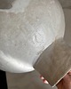 talerze, miski Ceramiczna Misa XXL na Cokole na Owoce Przekąski Rustic White 7