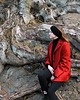opaski do włosów Czarna elegancka opaska twist z wełny merynosa 6