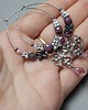 kolczyki - inne Alloys Collection flower vol. 9 /ruby/ - kolczyki 4