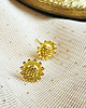 kolczyki srebrne Kolczyki  słoneczniki , srebrne  kwiatki 3