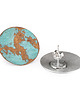 kolczyki srebrne Kolczyki unikaty pink Gold Moon 1