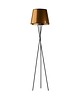 lampy do pokoju dziecka Czarna lampa stojąca na trójnogu w stylu loftowym TOKIO MIRROR 5