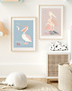 obrazy i plakaty do pokoju dziecięcego Plakat dla dzieci Pelikany ( Pelican Love ) 1