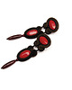 kolczyki soutache Retro kolczyki długie - sutasz 1