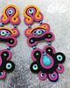 kolczyki soutache Czekamy na lato - kolczyki sutasz 1