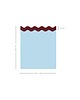 tapety i naklejki ścienne Wainscoting Double Wave - samoprzylepny dekoracyjny panel ścienny 8