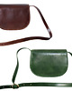 torby na ramię Mała torebka listonoszka skórzana (brązowa) - Stefania Brązowy 9