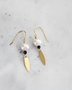 kolczyki z mosiądzu Piia Pearl Earrings 2