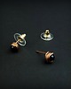 kolczyki wire wrapping Kolczyki sztyfty z onyksem 4