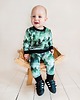 kombinezony dla niemowlaka Komplet dres bluza i baggy mglisty las 4