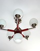 lampy wiszące Żyrandol  ,lata 60 4