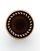gałki do mebli Ceramiczna gałka do mebli, ciemnobrązowa, wz.12 1