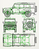 t-shirty męskie Koszulka LAND ROVER DEFENDER 110 i 90 tshirt 1