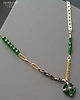 wisiory Łańcuszkowy naszyjnik - wisior w stylu boho unikat handmade unisex PREZENT 2