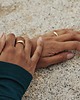 pierścionki - różne SMOOTH / brass ring 5