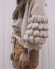 swetry damskie  SWETER BIG BUBBLES BEŻ SZARy 3