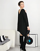tuniki damskie TUNIKA BLACK OVERSIZE by momo 1