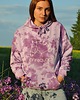 bluza z kapturem damska Bluza TieDye fioletowa z koniem 2