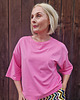 t-shirt damskie Bluzka CUBE - letni róż 1