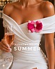 broszki Letnia Kolekcja Summer z kieliszkiem szampana i bombelkami 1