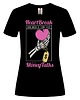 t-shirt damskie Koszulka damska czarna  Heart break 1