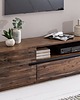 komody i szafki Szafka pod TV RTV Gracja akacja teak 170cm 1