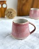 kubki Filiżanka / kubek beczułka ręcznie robiony 320 ml  - Malinowy mus 2