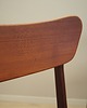 krzesła Komplet czterech krzeseł tekowych, duński design, lata 70, produkcja: Dania 4