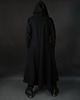 płaszcze damskie Damski czarny bawełniany płaszcz SHAPU unisex 6