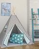 pokój dziecka - różne Namiot tipi w grochy 2