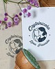 stemple Drewniany stempel Ex Libris Czytelniczka z książką - zestaw na prezent 2