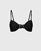 stroje kąpielowe i kostiumy kąpielowe damskie Kenitra Top   Simple Black Biustonosz bikini bandeau 3