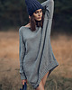 swetry damskie  Oversized Buttoned Long Sweater 1