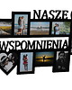 ramki na zdjęcia Multirama ramka na zdjęcia z napisem Nasze Wspomnienia mdf 11 zdj serca 1