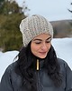 czapki damskie Kolorowa duża czapka beanie z wełną i alpaką 1