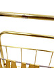 gazetniki Gazetnik stojak na gazety vintage, Niemcy lata 70., styl Hollywood Regency 2