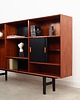 regały i półki Biblioteczka tekowa, duński design, lata 70, produkcja: Dania 2