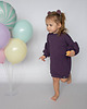 sukienki dla dziewczynki Sukienka/tunika bombka z bufiastymi rekawami 4