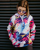 bluza z kapturem damska Damska Bluza z kapturem DR.CROW Abstract B 1