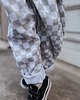 spodnie dla chłopców Baggy muślinowe checkered green 3