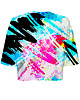 t-shirt damskie DR.CROW T-shirt Krótki CROP Scribbles 1