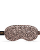 opaski na oczy LE SILQUE Opaska na oczy z jedwabiu - leopard 2