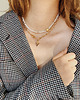 naszyjniki - inne Naszyjnik Heart Chain 1