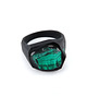 pierścionek z żywicy Pierścień z malachitem 2
